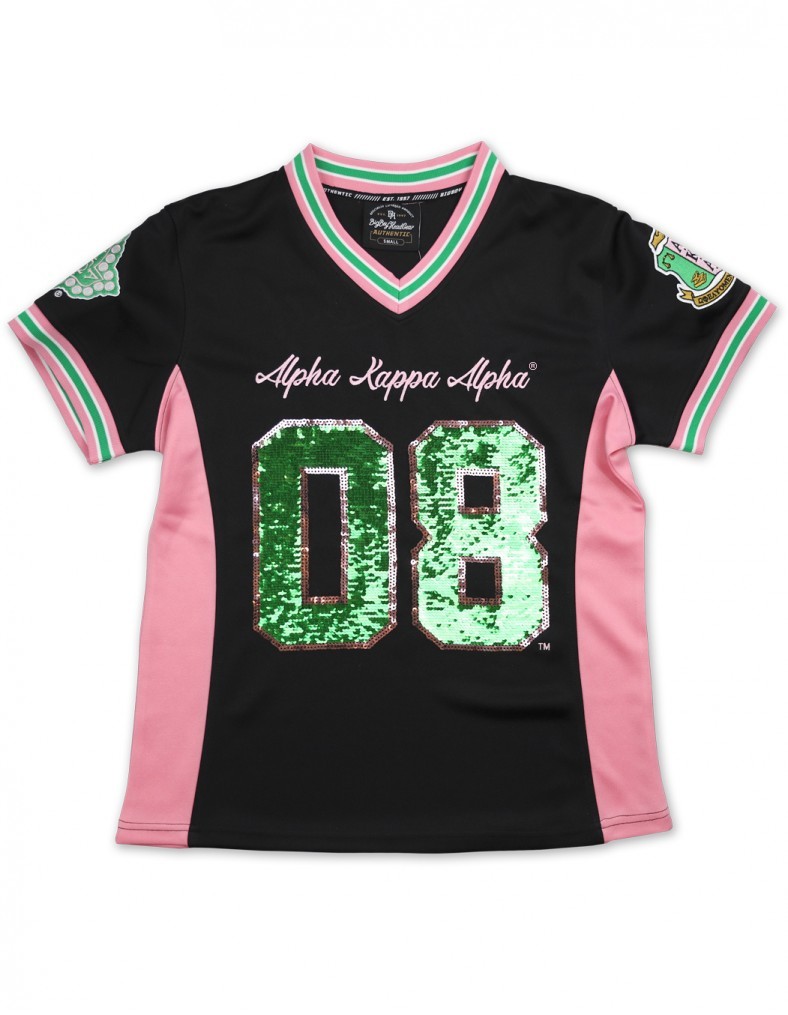 AKA FOOTBALL JERSEY BLACK - Vintage the Collection